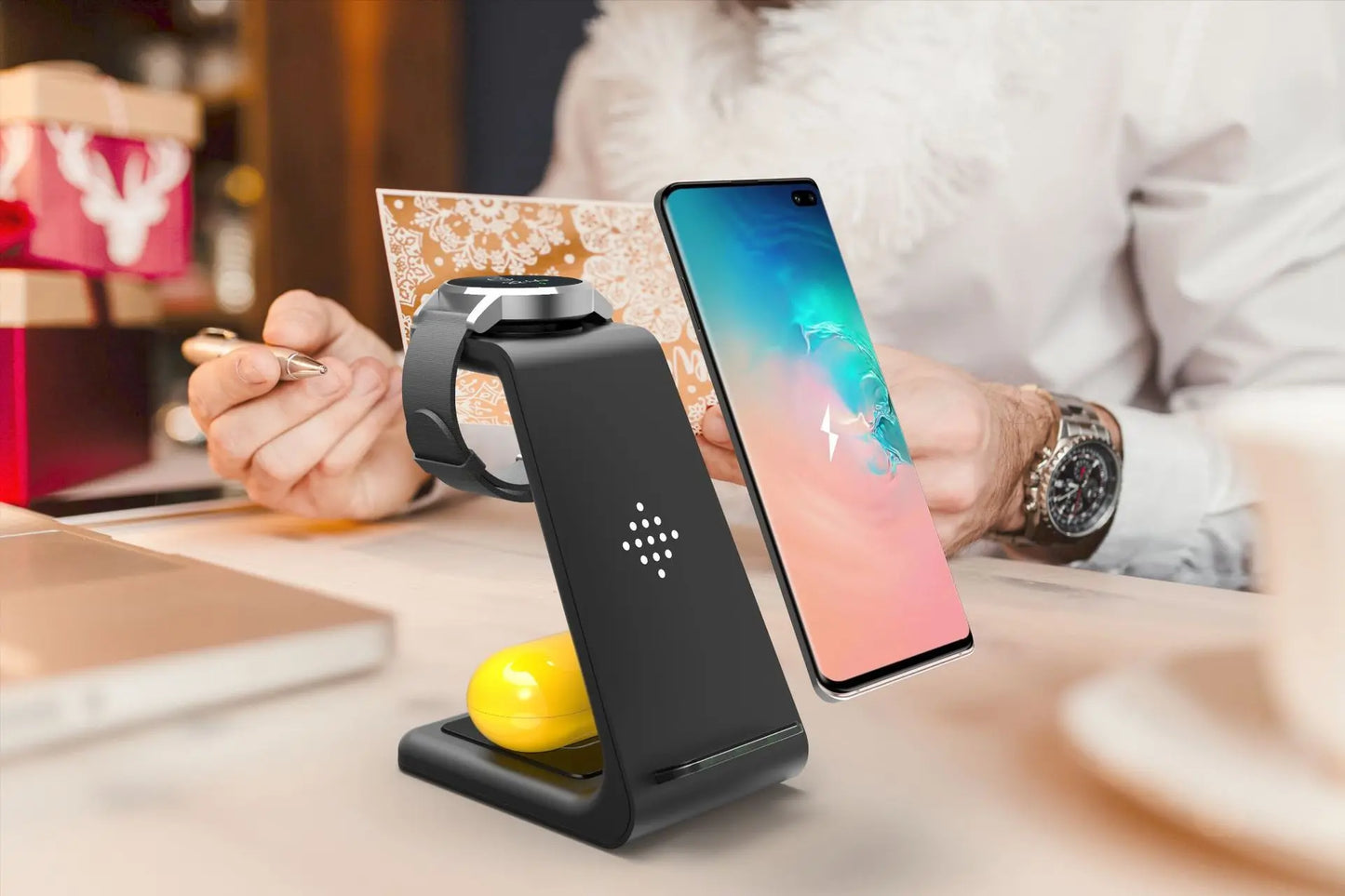 Elegant Wireless Charger Multifunctional